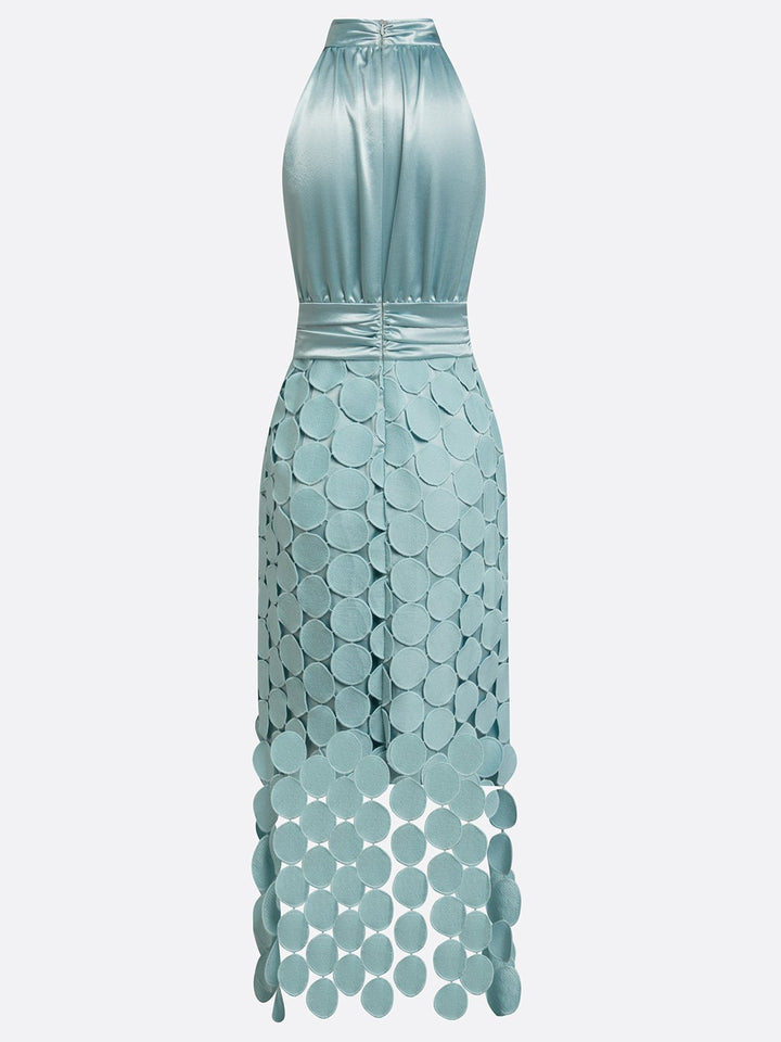 Valencia Halter Neck Midi Dress