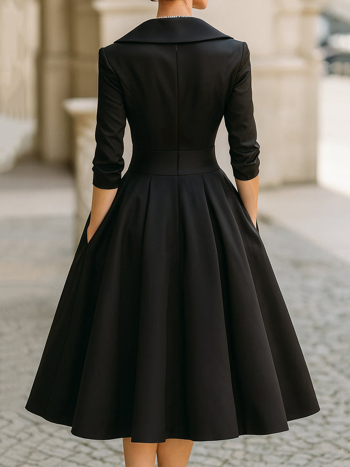 Vasanti Elegant Midi Cocktail Dress