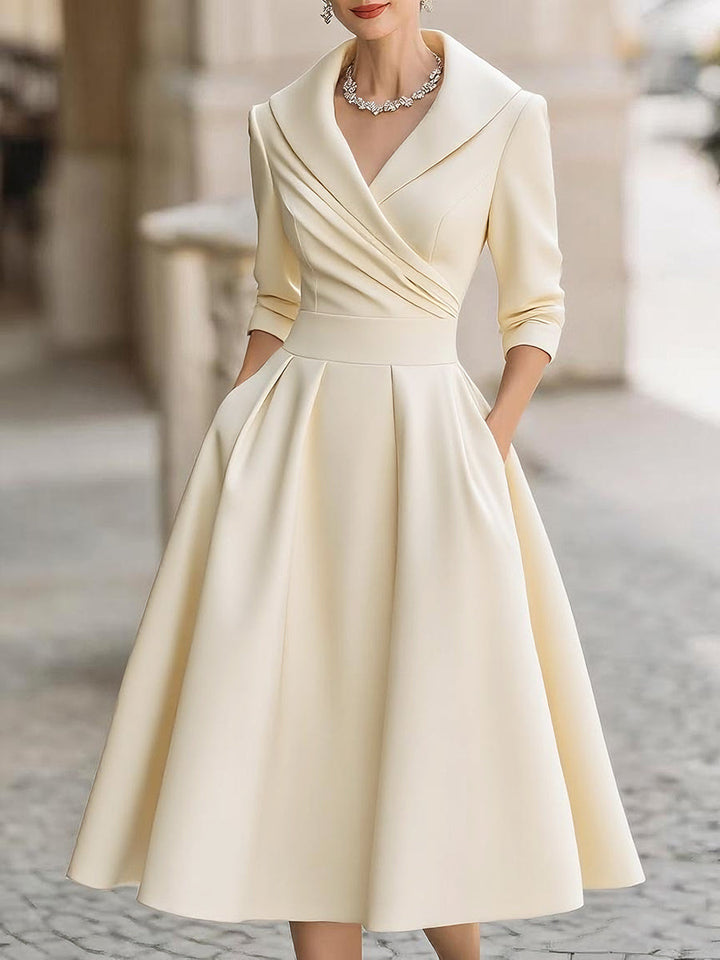 Vasanti Elegant Midi Cocktail Dress