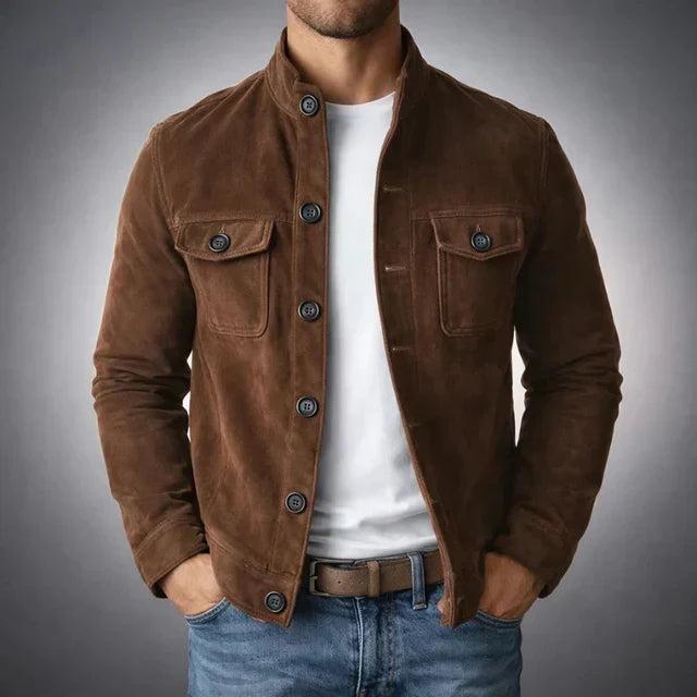 Weston Structured Collarless Jacket