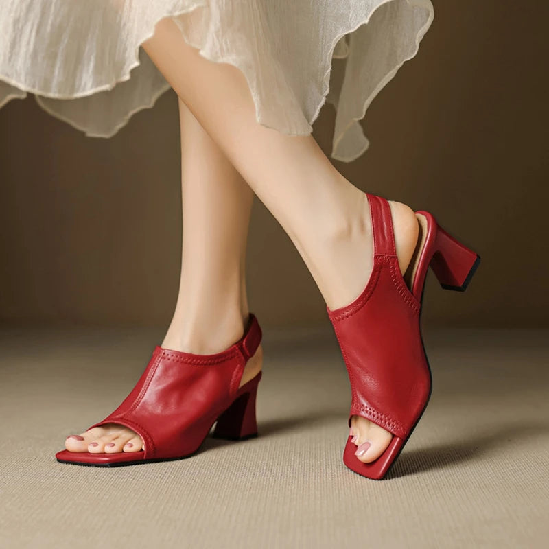 Kristin Genuine Leather Sandals