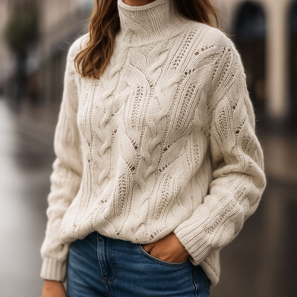 Aurelia Wool Knit Sweater