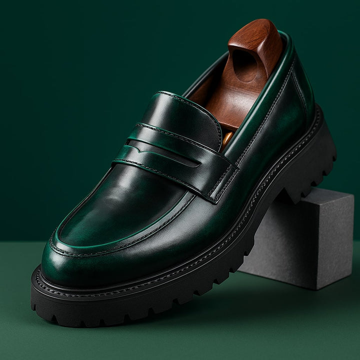 Lucciano Leather Loafers