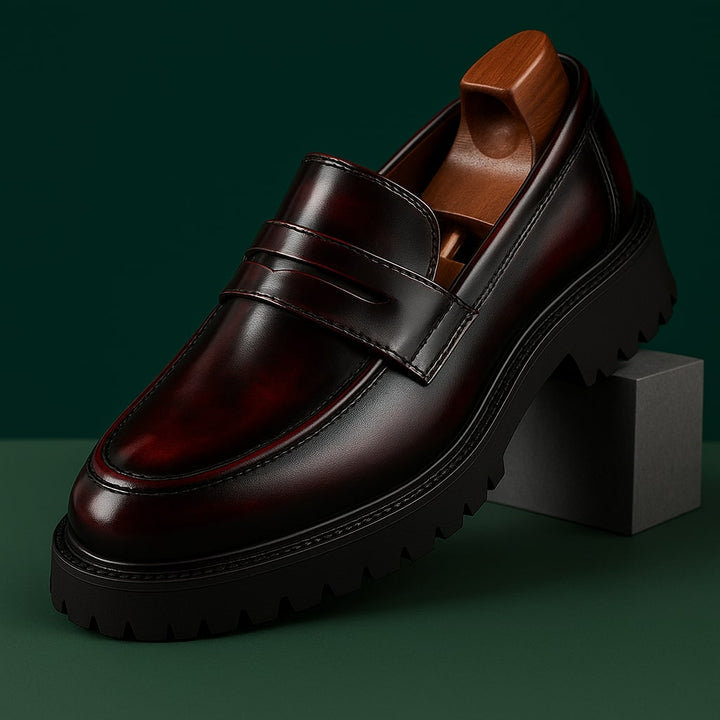 Lucciano Leather Loafers