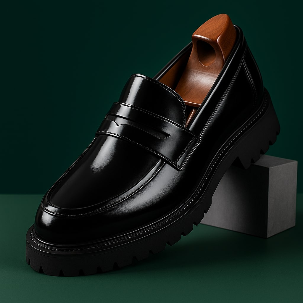 Lucciano Leather Loafers