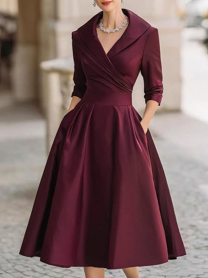 Vasanti Elegant Midi Cocktail Dress