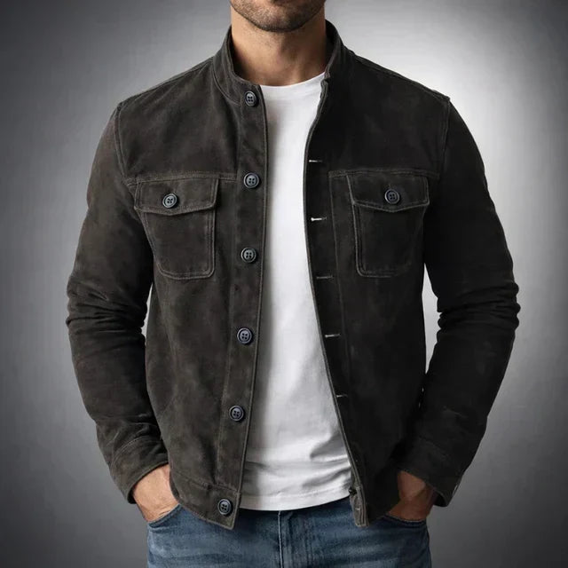 Weston Structured Collarless Jacket