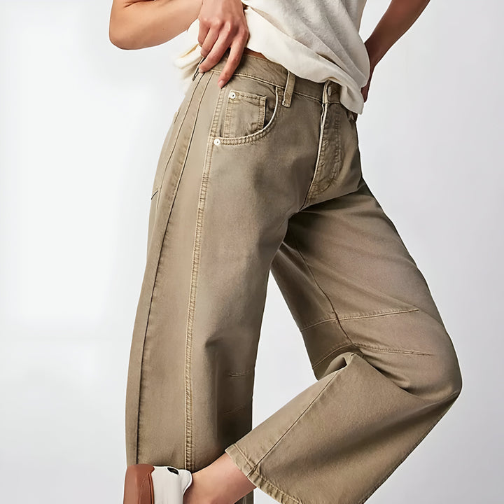 Delphia Relaxed Wide Leg Jeans