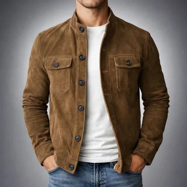 Weston Structured Collarless Jacket