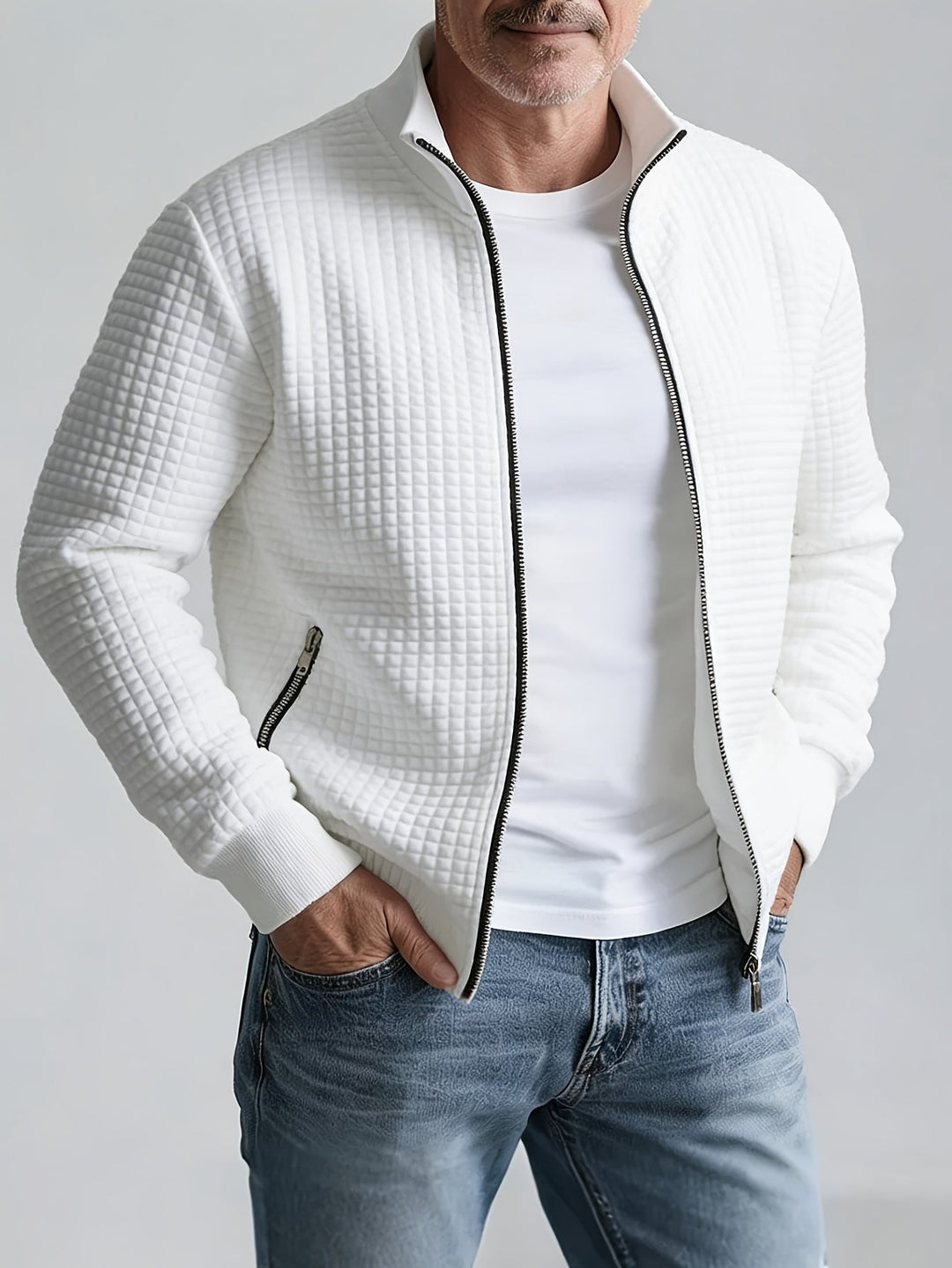 Rocco Stand-Collar Zip Jacket