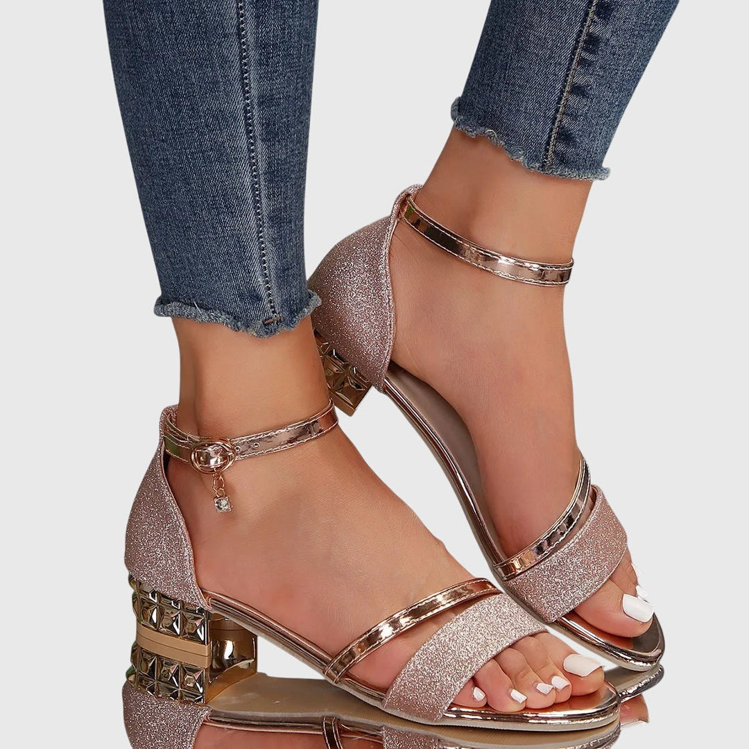 Paula Orthopedic Heeled Sandals