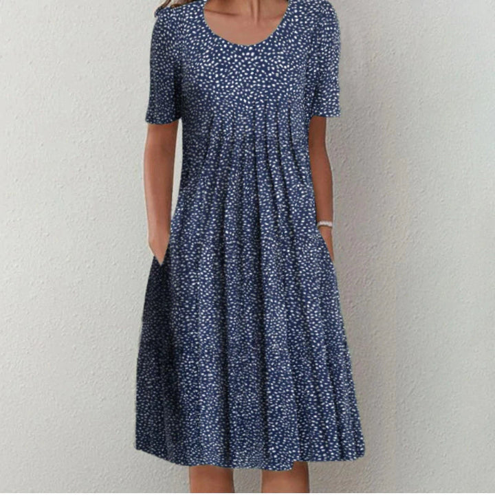 Paula Floral Pocket Midi Dress