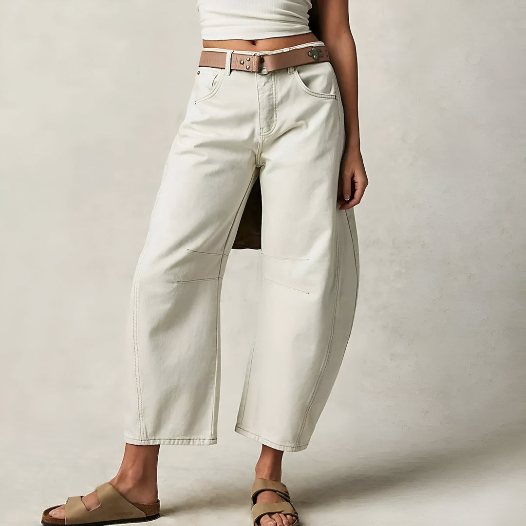 Delphia Relaxed Wide Leg Jeans