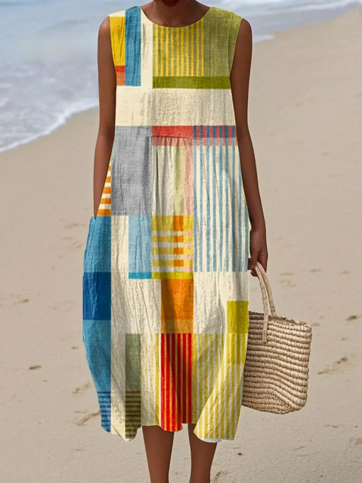Lavinia Modern Patch Dress