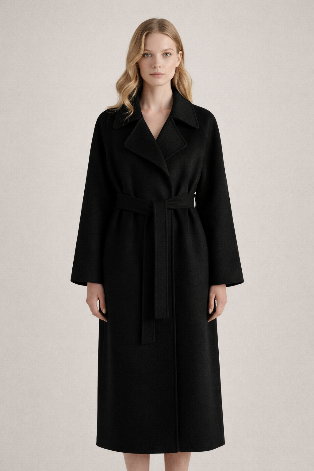 Ophelia Belted Wrap Coat
