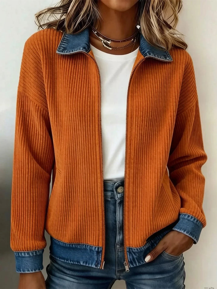Louisa Denim Trim Jacket