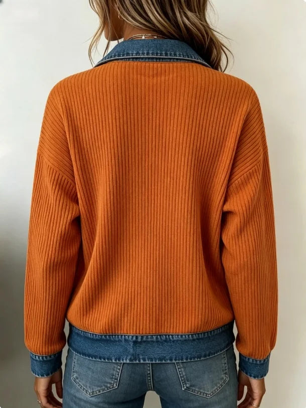 Louisa Denim Trim Jacket