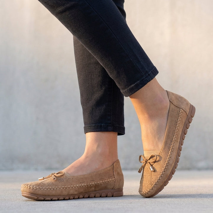 Simone Orthopedic Perforated Comfort Loafers