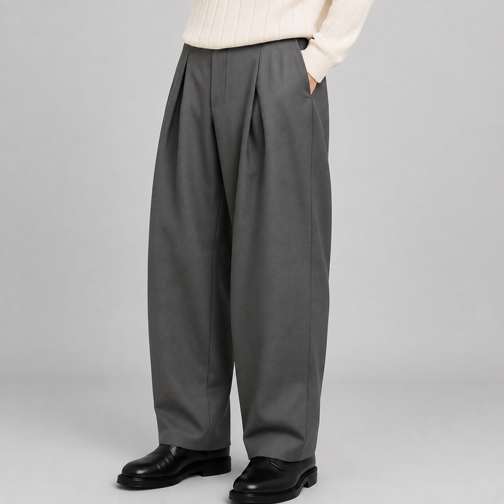 Everard Pleated Front Trousers