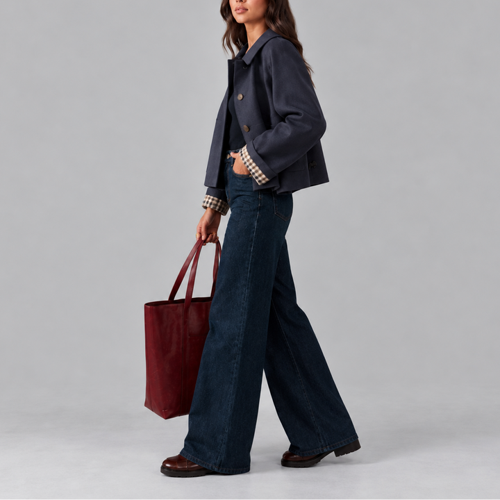 Oakleigh Cropped Trench Jacket