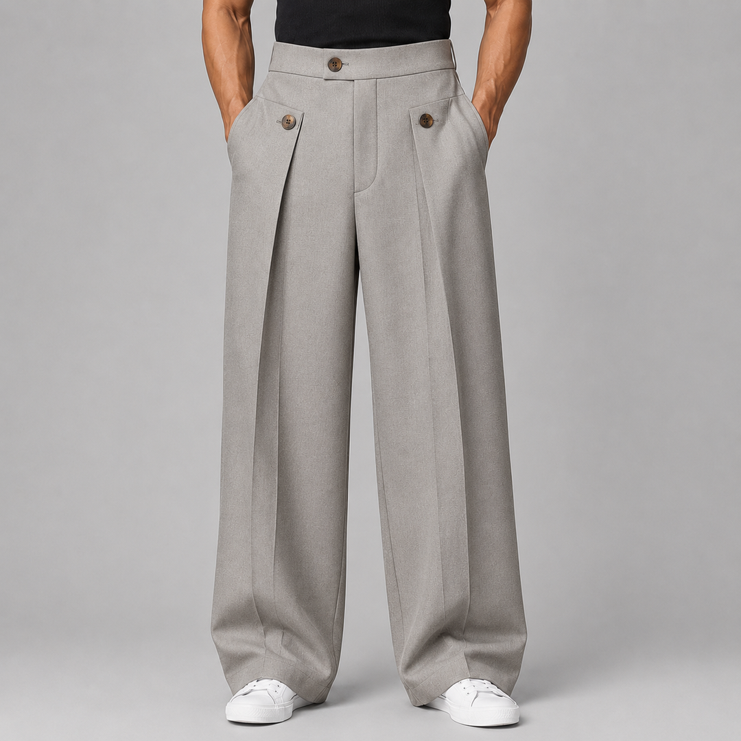 Callum Pleated Front Trousers