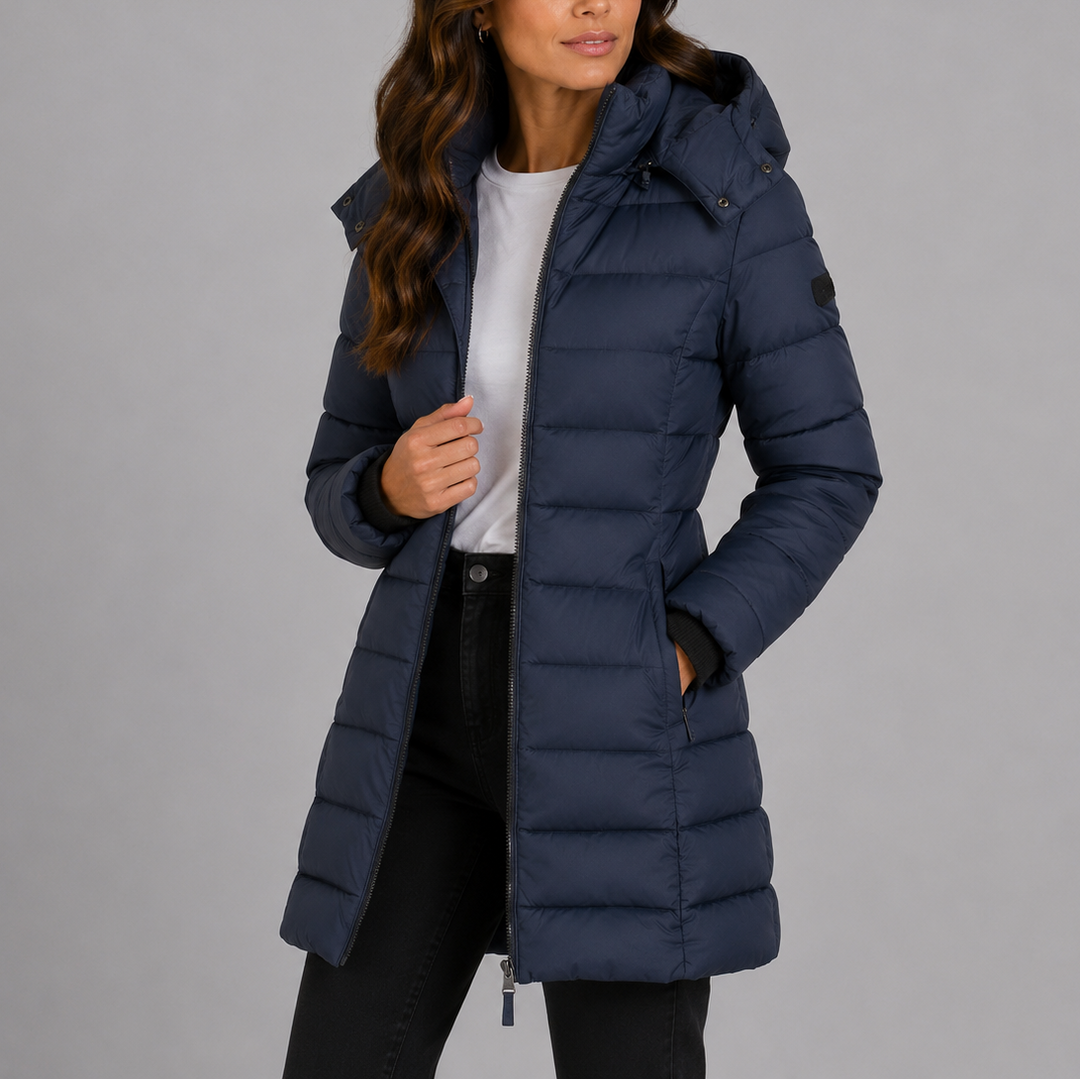 Isobel Channel Quilted Puffer