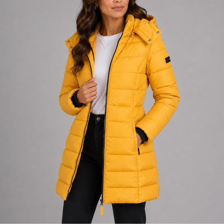 Isobel Channel Quilted Puffer