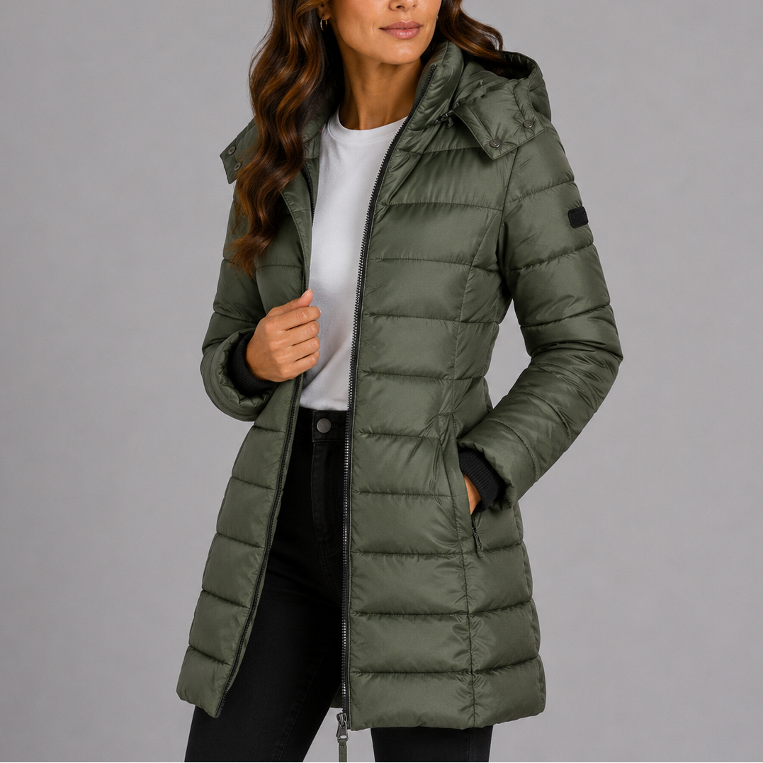 Isobel Channel Quilted Puffer