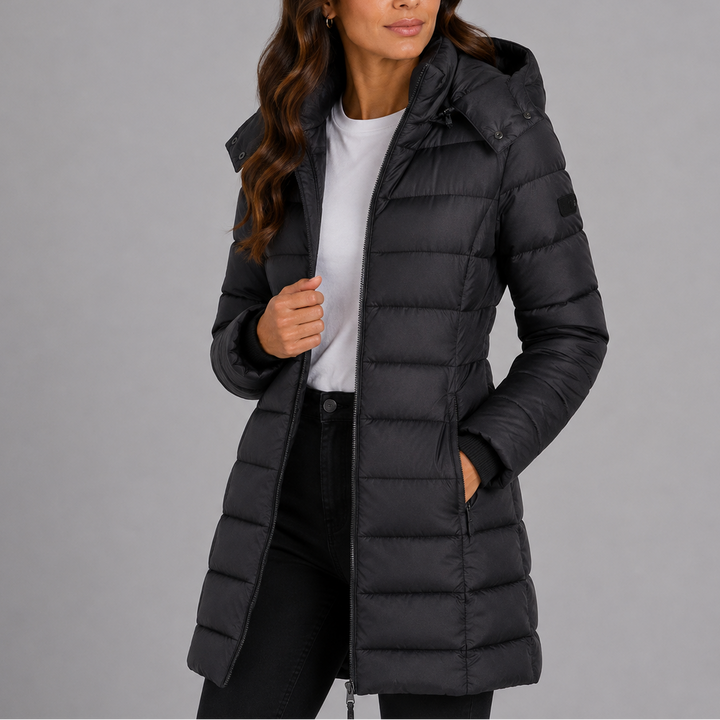 Isobel Channel Quilted Puffer