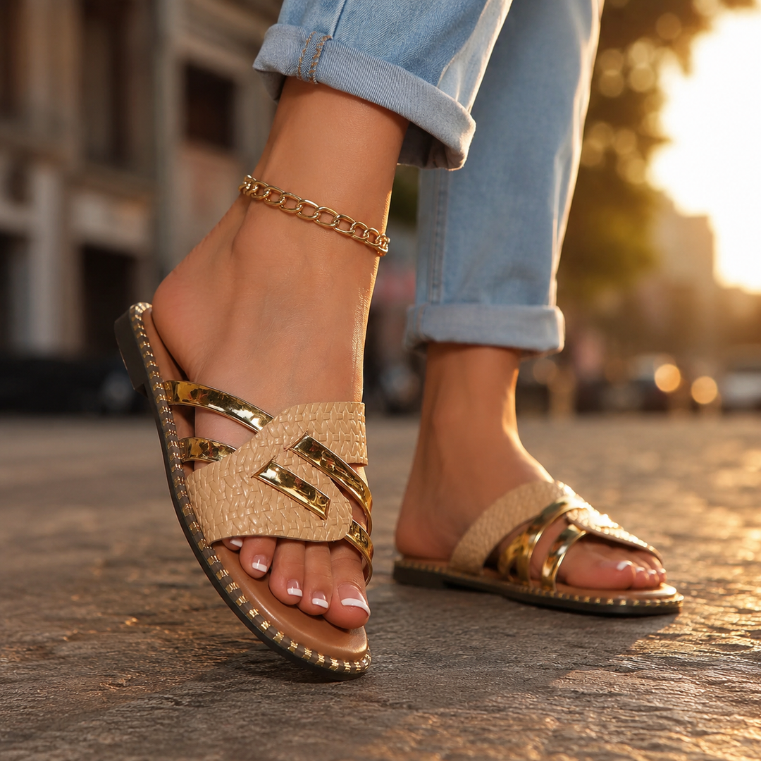 Odelia Orthopedic Lightweight Braided Sandals