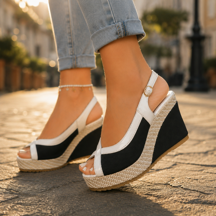 Angela Orthopedic Wedge Sandals