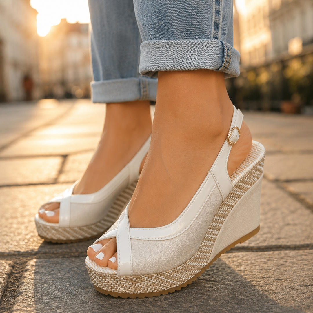 Angela Orthopedic Wedge Sandals