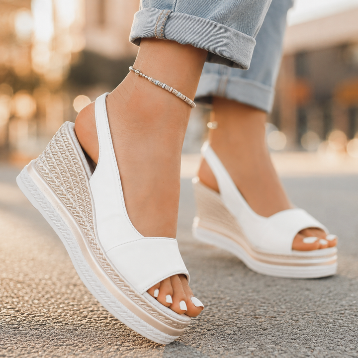Merion Orthopedic Slingback Wedge Sandals