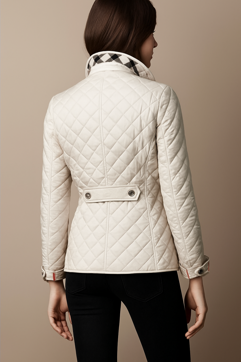 Madeline Quilted Button Jacket