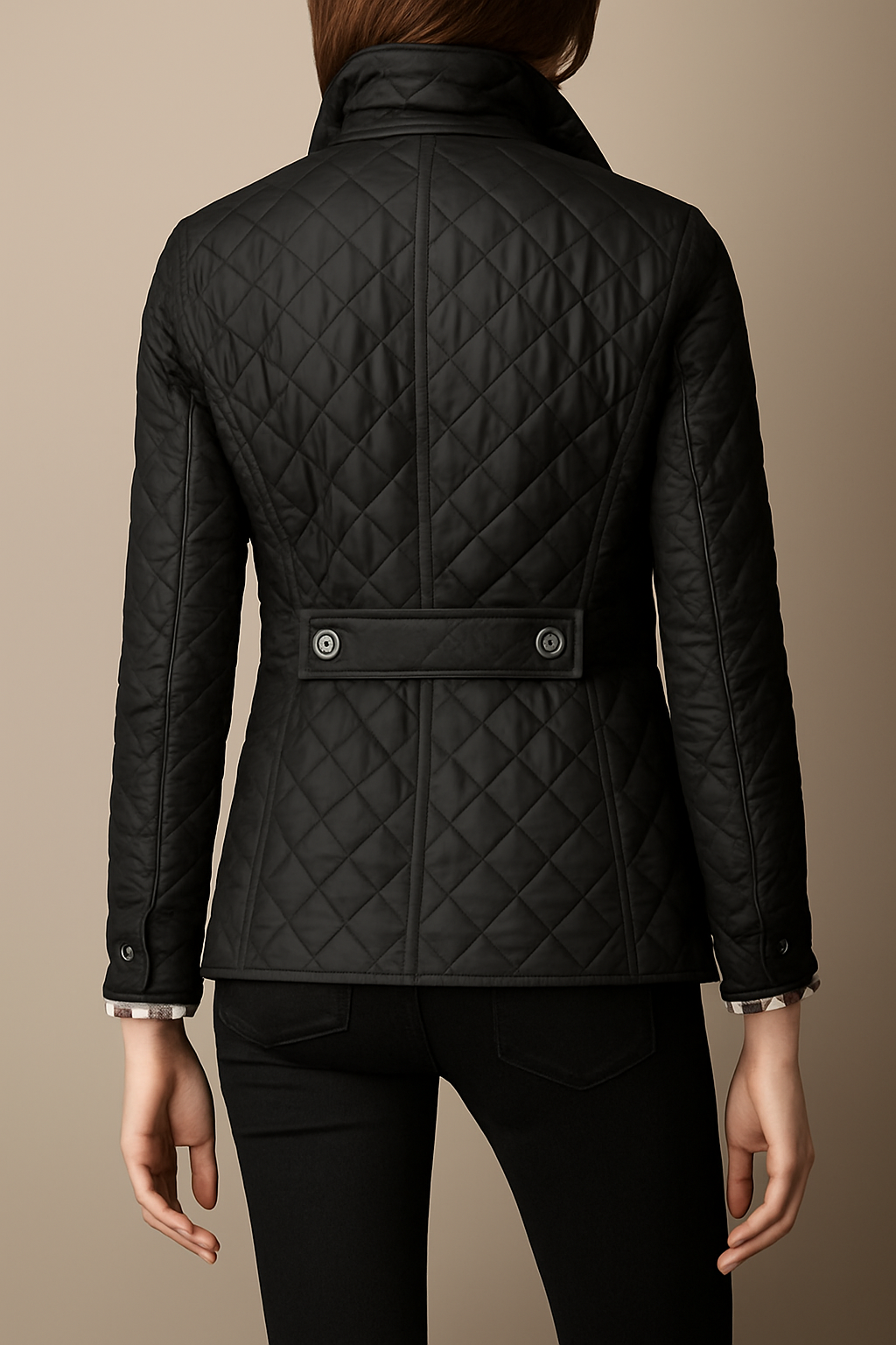 Madeline Quilted Button Jacket