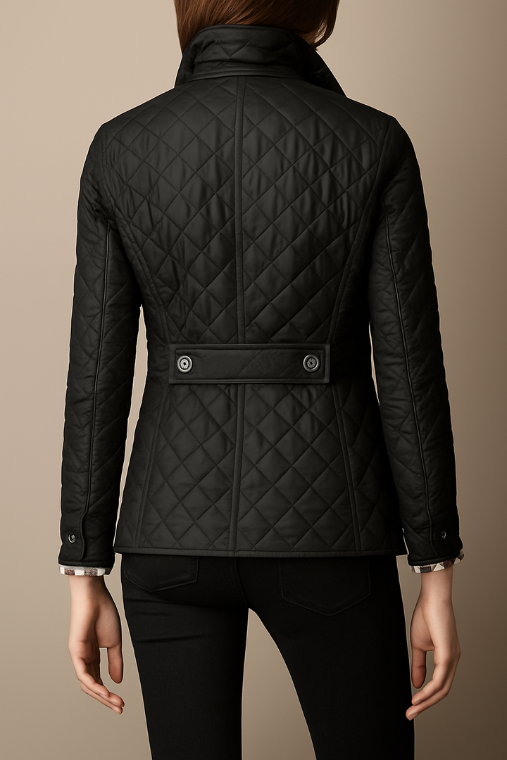 Madeline Quilted Button Jacket
