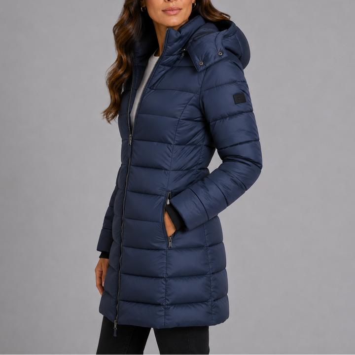 Isobel Channel Quilted Puffer