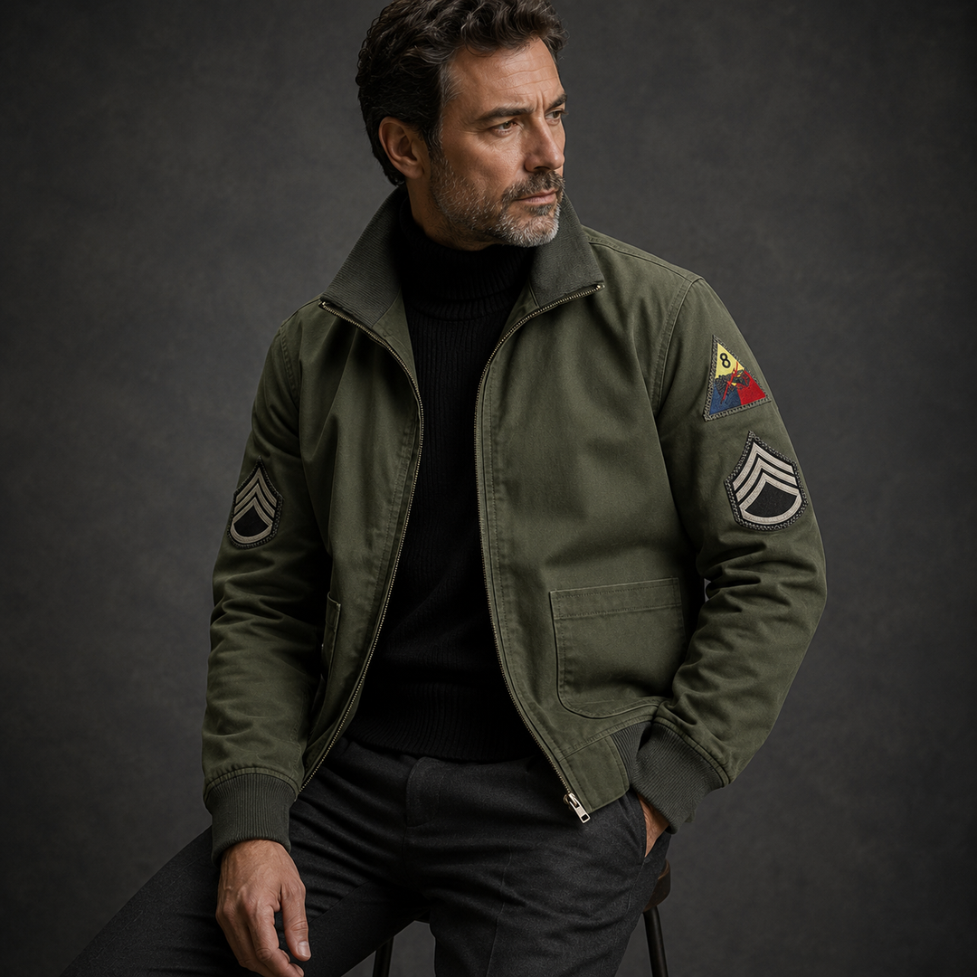 Douglas Military Inspired Jacket