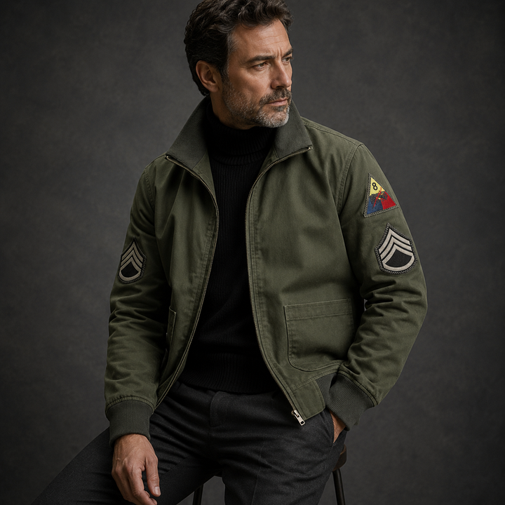 Douglas Military Inspired Jacket