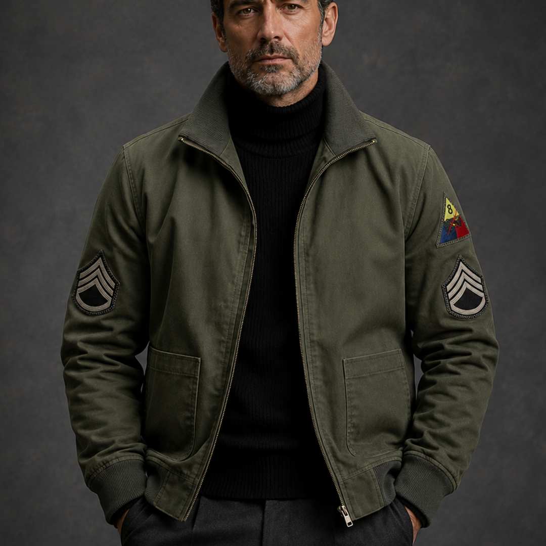 Douglas Military Inspired Jacket