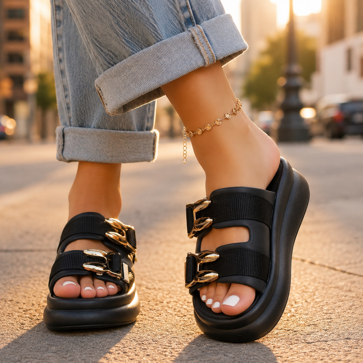 Vittoria Orthopedic Comfortable Platform Sandals