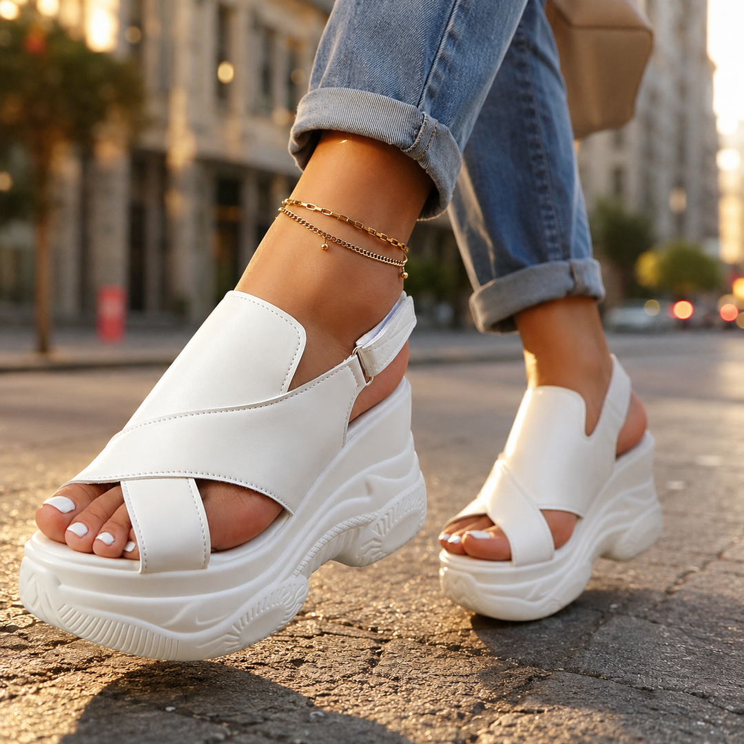 Juniper Orthopedic Chunky Sole Sandals
