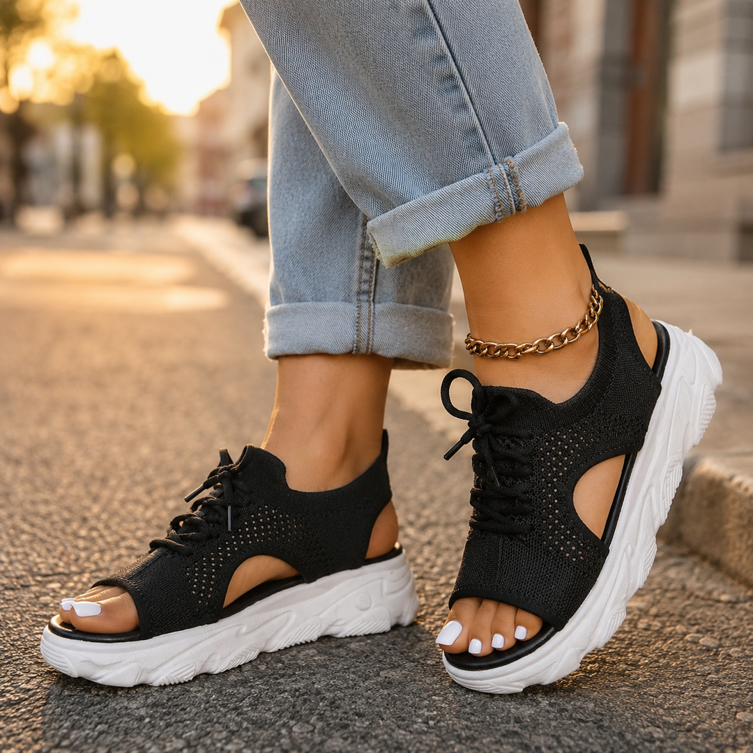 Viviana Comfortable Supportive Lace Up Sandals