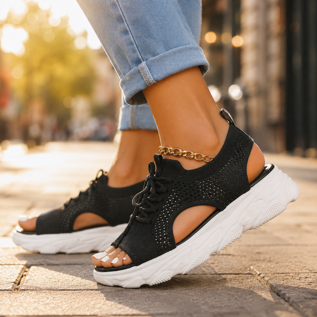 Viviana Comfortable Supportive Lace Up Sandals