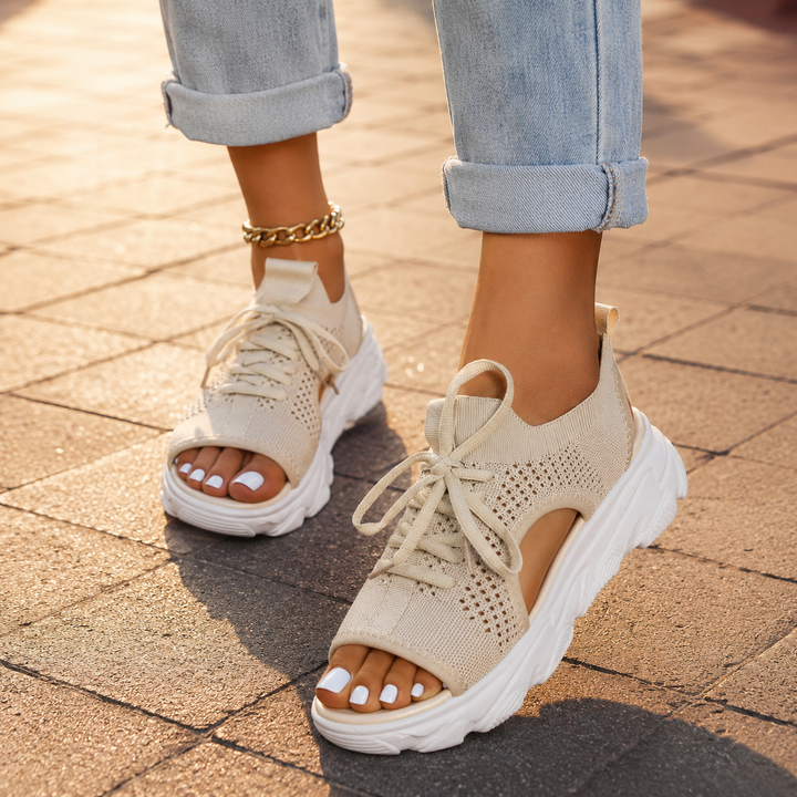 Viviana Comfortable Supportive Lace Up Sandals
