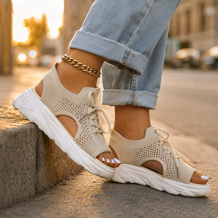 Viviana Comfortable Supportive Lace Up Sandals