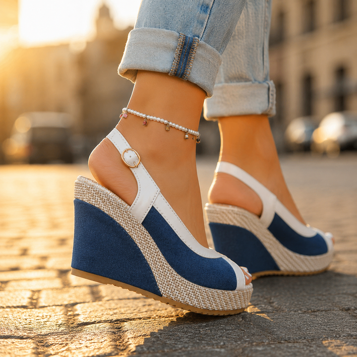 Angela Orthopedic Wedge Sandals