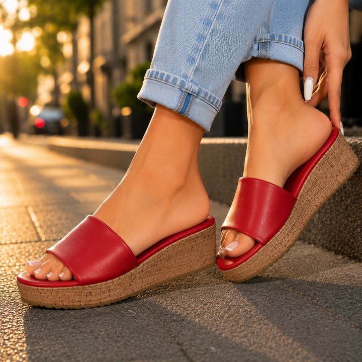 Sarah Comfortable Wedge Sandals