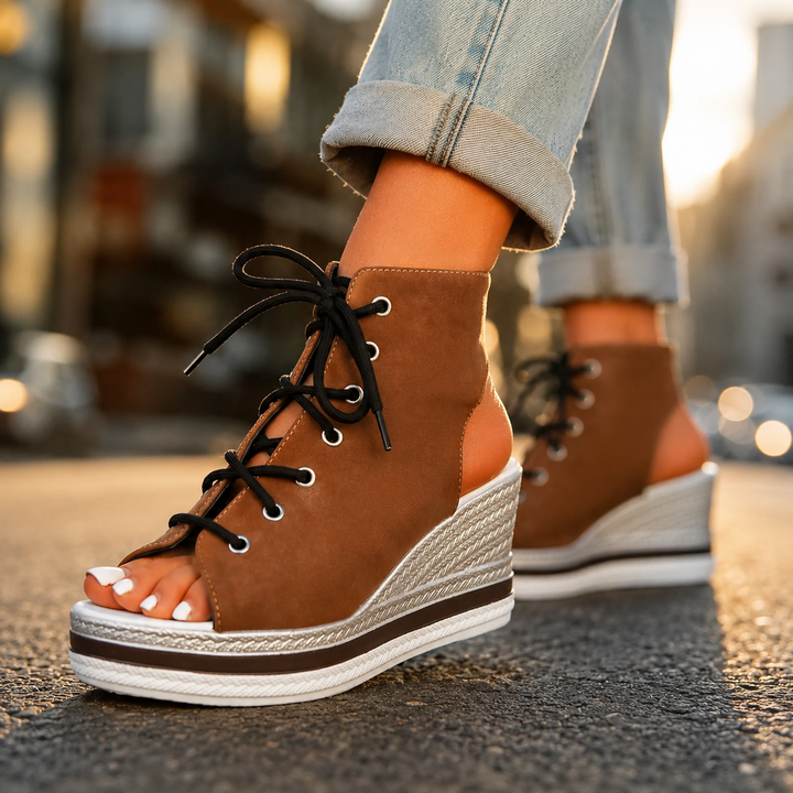 Caldera Orthopedic Peep Toe Sandals