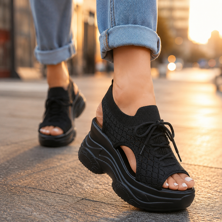 Bellwyn Orthopedic Platform Sandals